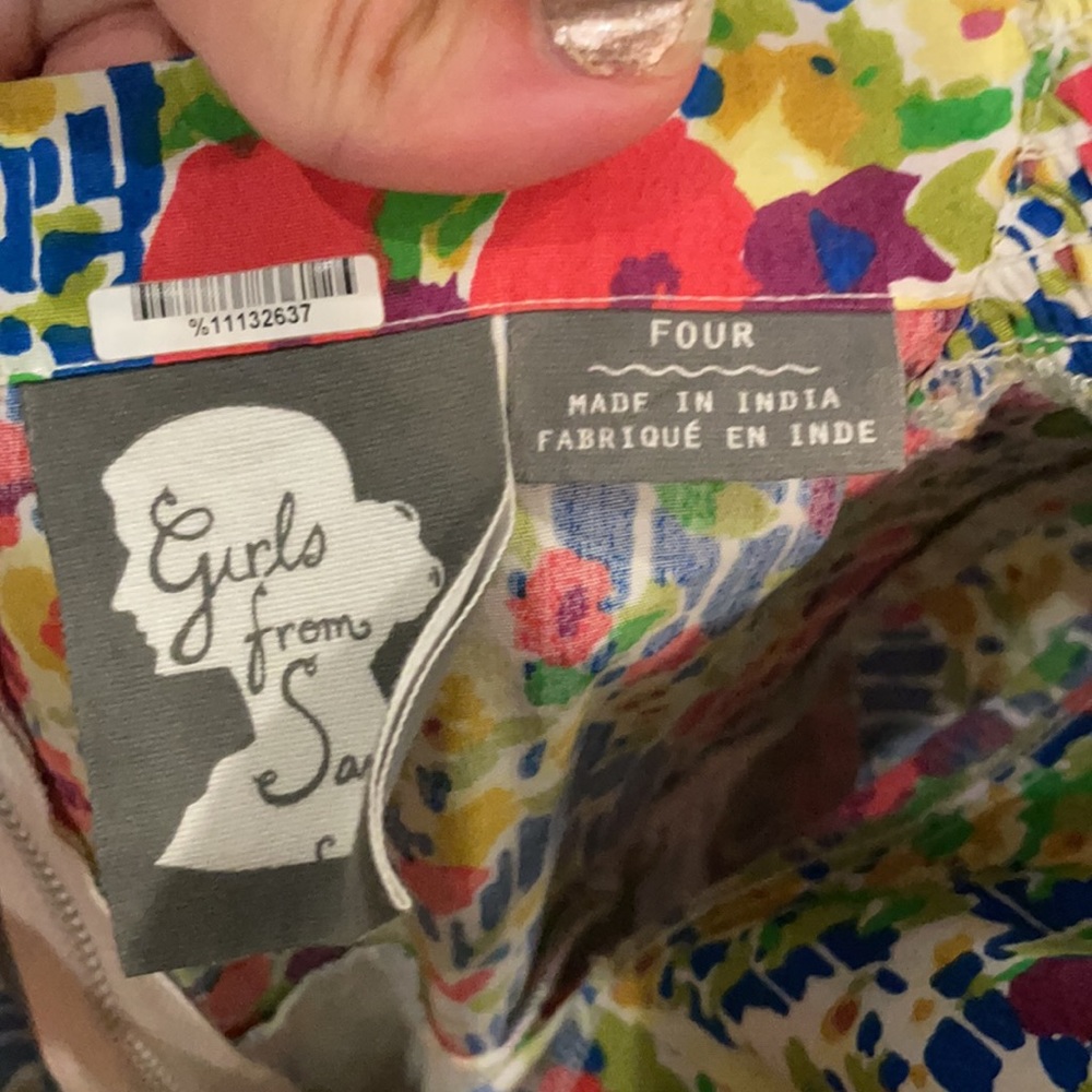 Anthropologie Girls From Savoy Garden Party Halter Dress - Picture 5 of 9